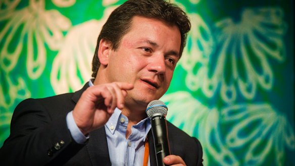 JBS CEO Wesley Batista in Darwin in February 2016.