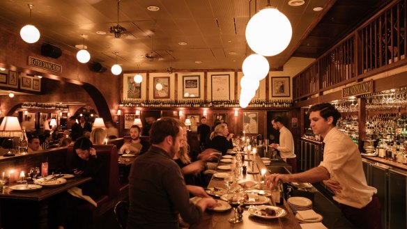 Restaurant Hubert is dripping with French fabulousness. 