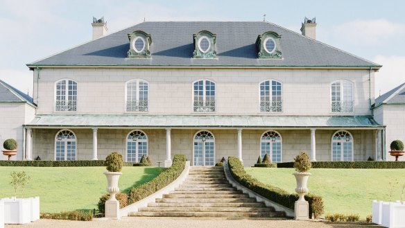 Indulge your French chateau fantasies at Campbell Point House in Leopold on the Bellarine Peninsula. 