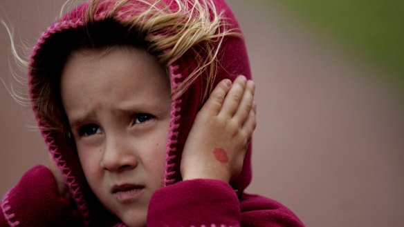 When it's windy, you'd best rug up.