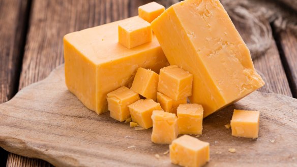 Cheddar is high in protein however also very high in fat. Enjoy in moderation. 