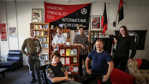 Members of the Melbourne Anarchist Club in Northcote say they will not be pushed out by developers.