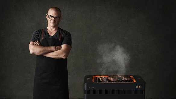 Heston Blumenthal thinks it's best to focus on one or two things when firing up the barbie. 
