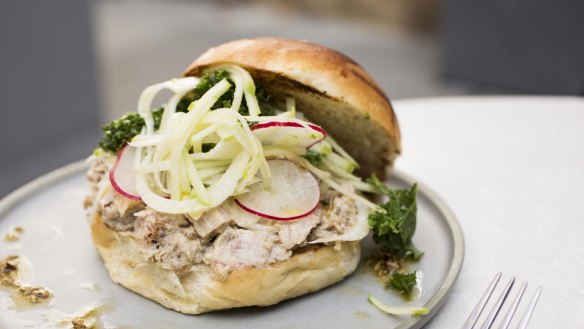 Henry Lee's turns it up to 11 with hefty dishes such as the Pork of Gibraltar roll with slow-roasted pork shoulder baked in fennel seed and honey.