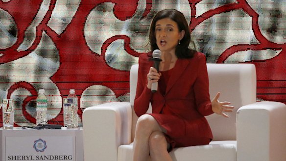 Facebook chief operating officer Sheryl Sandberg.