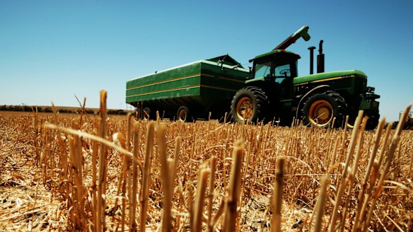Modern farming requires lots of data in remote areas, according to president of the National Farmers' Federation, Brent Finlay. 