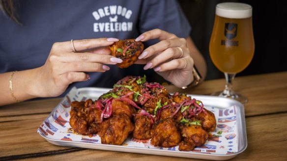 There'll be all-you-can-eat Wings Wednesdays and two-for-one vegan specials on Mondays at BrewDog South Eveleigh.