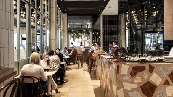 The restaurant is a slice of Italian seaside-chic inside Chadstone Shopping Centre.
