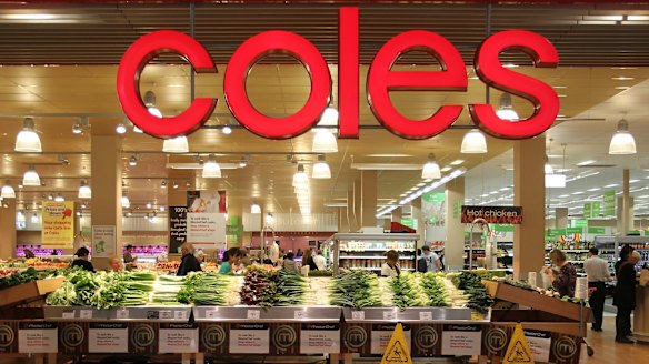 Coles' earnings growth has slowed to its weakest level in nine years.