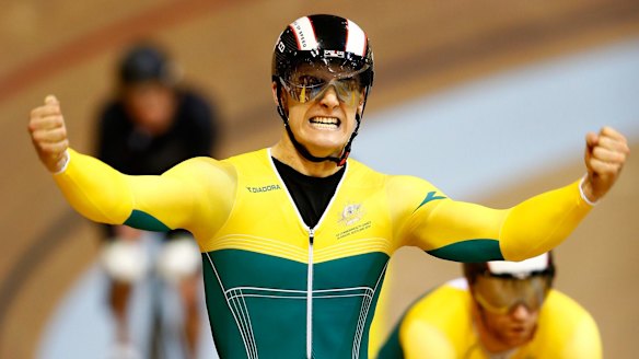 Sprinting sensation: Matthew Glaetzer.