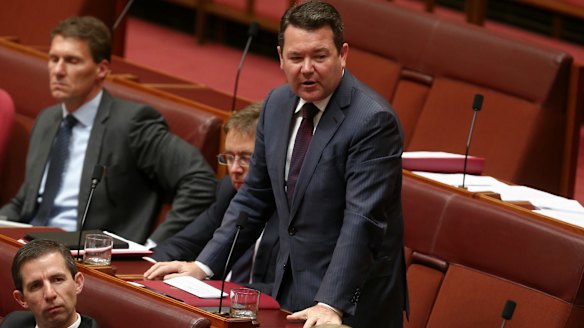 Senator Dean Smith says he will note vote with his party on a same-sex marriage plebiscite.