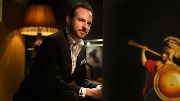 The Age, News palace theatre Boss Benjamin  Zeccola for comment on ticket prices.Pic Simon Schluter. 10 April 2014.