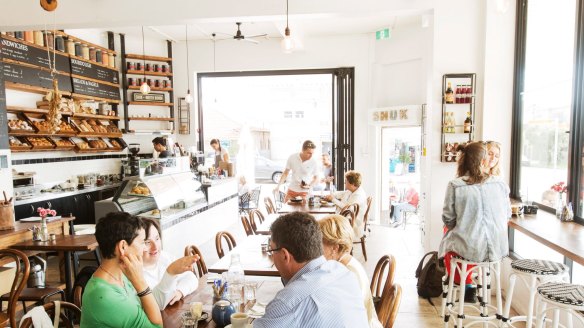 Shuk cafe in North Bondi.