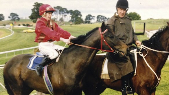 Australian Anthony Bannister was a promising jockey in his youth. 