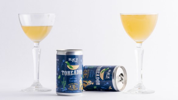 Black Pearl and Curatif have collaborated on a Toreador cocktail in a can.