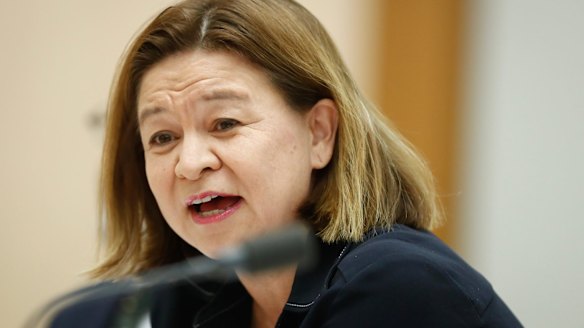 ABC managing director Michelle Guthrie has attacked the indexation freeze.