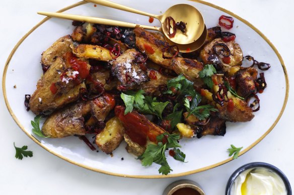 Adam Liaw gives potato wedges a makeover.