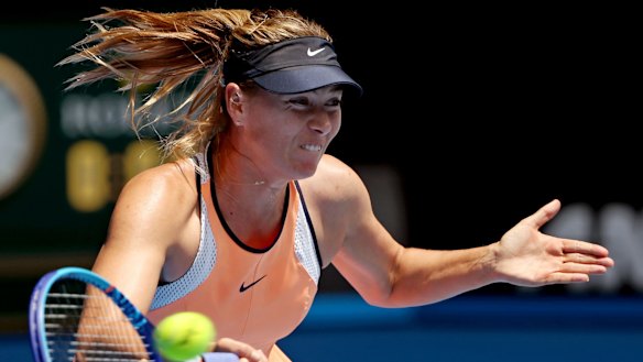 Maria Sharapova: Started the match impressively.