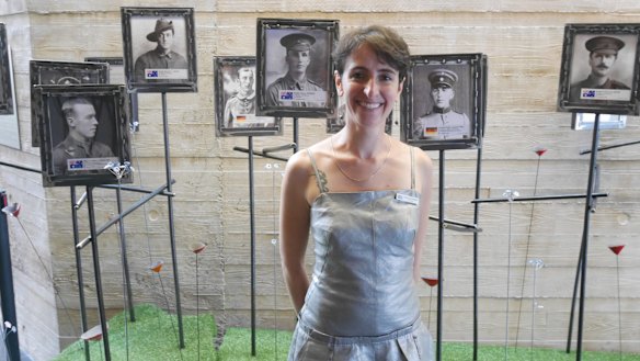 Claire Fillassiez, director of the Battle of Fromelles Museum.