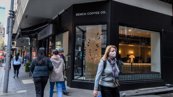 Bench Coffee Co. opened its third store in the CBD in April.