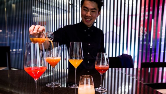 Ambrose Chiang's inventive booze-free list ranges from cloudy French Earl grey tea to a Japanese-style watermelon drink with kombu.