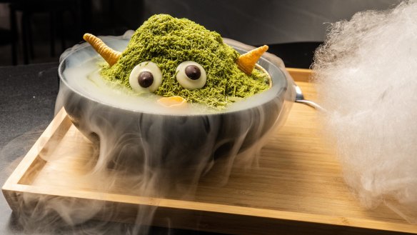 Monster bingsu from Nox is at the more elaborate end of the spectrum.