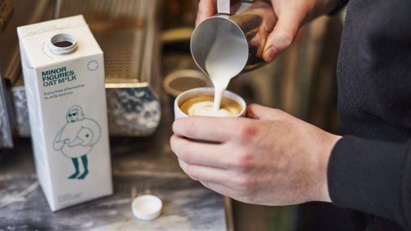 Minor Figures' oat milk has been designed for baristas as an alternative to cow's milk.