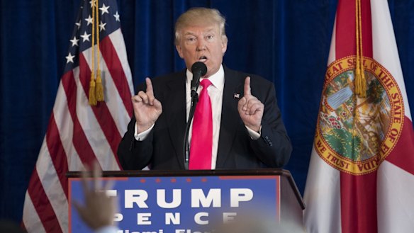 Trump claimed his comments to Russia were sarcasm.