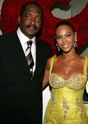 Matthew Knowles with his star daughter, Beyonce.
