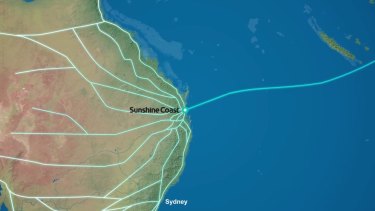 A plan would bring Australia's sixth undersea communications cable to the Sunshine Coast.