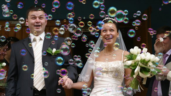 All up, we're taking marriage more seriously. And we are declaring our commitment before the Australian nation rather than God.