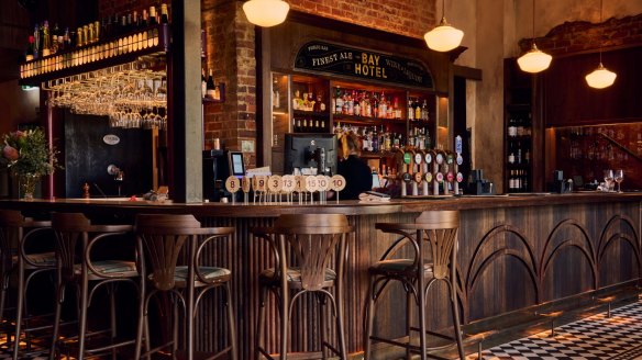 Publican Liam Ganley wanted to re-create the look of old pubs in Ireland, his home country.