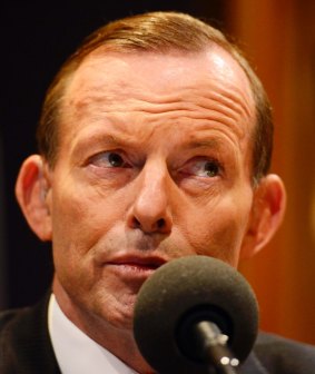 Former prime minister Tony Abbott. 