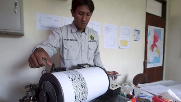 The most recent earthquake hit at 5am on Saturday.