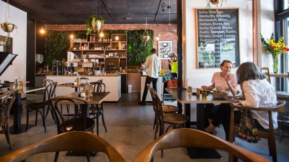 Tennyson Cafe in Elwood is conceived as a 'third place' between home and work.