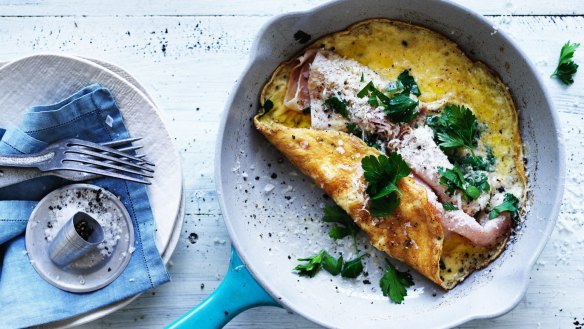 Neil Perry's ham omelette.