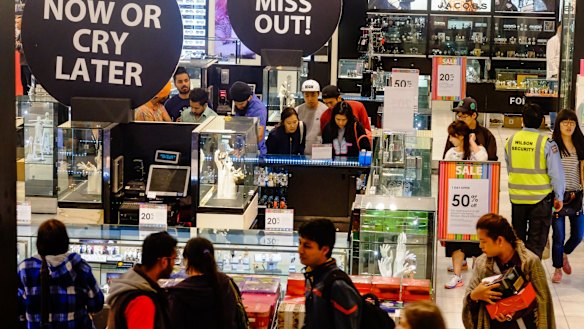 Boxing Day sales could soon be held in the suburbs.