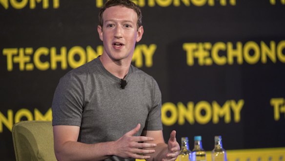 Mark Zuckerberg, chief executive officer and founder of Facebook.