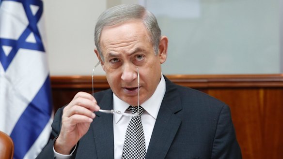 Israeli Prime Minister Benjamin Netanyahu: his office expressed shock at the US team's position.