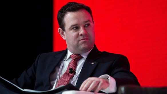 Stuart Ayres was making conflicting statements about where the stadium should be built.