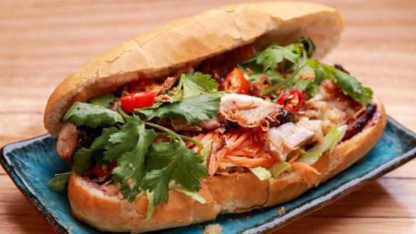 Banh mi at Hanoi Hannah.