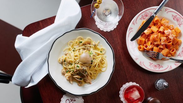 There's pasta on the menu at Pepe's, but no cacio e pepe.