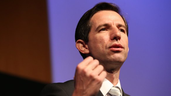 Education Minister Simon Birmingham.