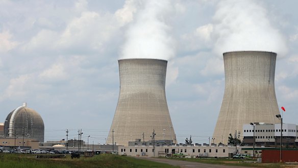 Nuclear power plants in the US.