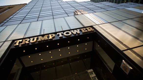 Trump Tower in New York, the headquarters of Ivanka Trump's company.