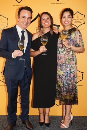 As part of her award, Mikaela Jade will travel to France to visit the famous Veuve Clicquot champagne house and even have a row in the vineyard named in her honour.