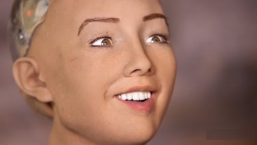 sophia computer robot