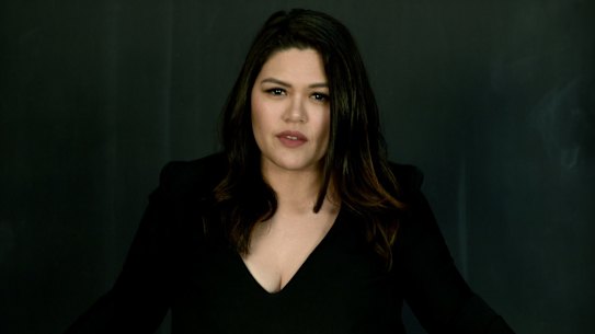 Playwight Nakkiah Lui says she has fallen into being a political social commentator at times. 