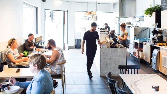 Labld cafe in Marrickville has turned an old corner shop into a home for new ideas. 