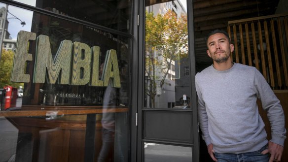 Christian McCabe of Embla is ready to reopen. 